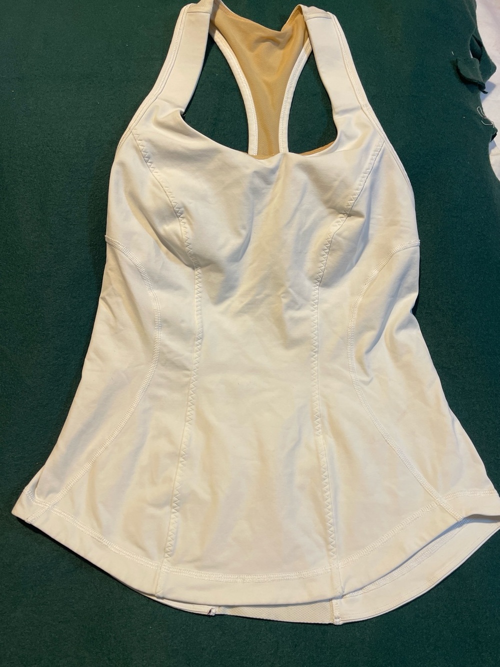 Lululemon Cardio Kick Tank Top White Size 8